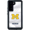 University of Michigan White Jersey Galaxy S24 Waterproof Case